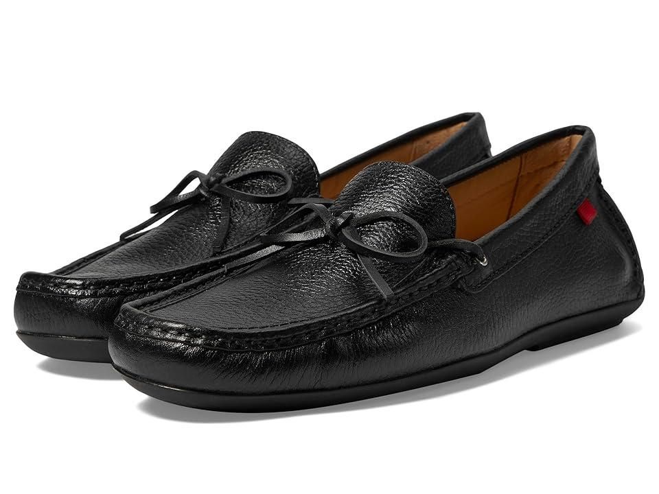Marc Joseph New York Crawford Ave - Mocasines Para Hombre, Tela Napa Negro, 27 Cm