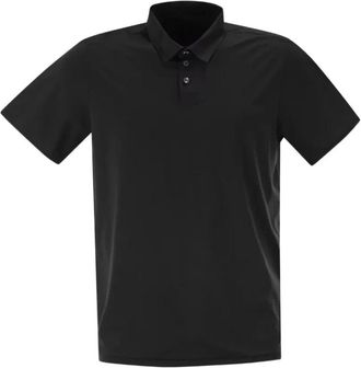 Roberto Ricci Design Oxford Logo Polo - Heren - Polos - Zwart - M - Tops