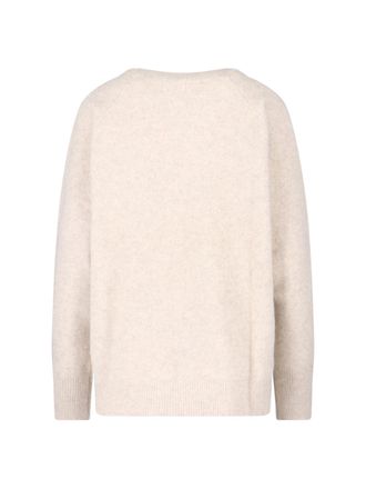 Parosh Womens Sweaters White Racoon