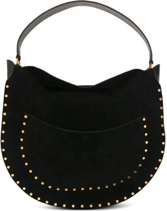 Isabel Marant Su&egrave;de Hobo Tas - Dames - Handtassen - Zwart - ONE Size - Su&egrave;de - Tassen