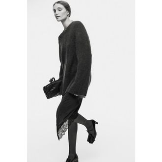 H&M Mohair-blend Jumper in Dark Brown at Nordstrom, Size X-Small