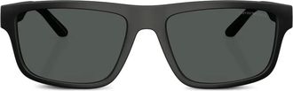 Emporio Armani Occhiali da sole con stampa - Nero