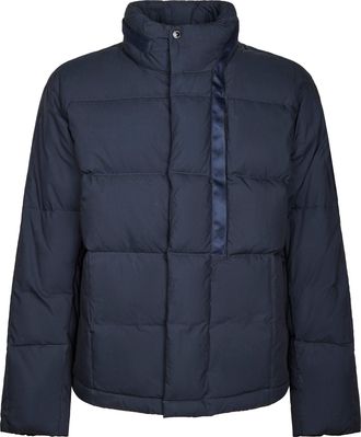 Stone Island Quilted High Collar Boxy Jacket