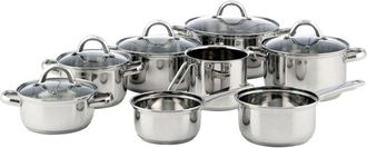 Quid Bateria Tapa Vidrio Otawa 13 Elementos 8 Piezas