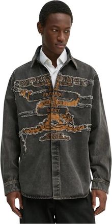 Y / Project Camisa Vaquera Paris Best Patch - Shirts - Hombre - Gris - XS