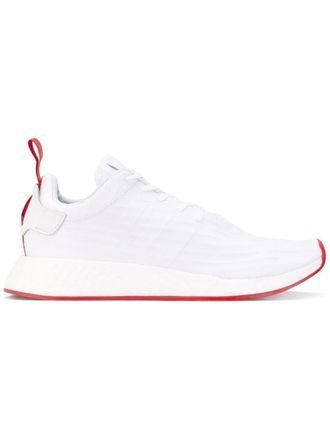 adidas NMD_R2 primeknit sneakers - unisex - Rubber/Canvas/Foam Rubber/Polyester - 9.5 - White