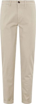Re-hash Stretch Gabardine Chinos - Heren - Chinos - Beige - W31 - Katoen - Broeken