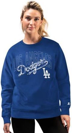 Starter Womens Starter Royal Los Angeles Dodgers Lace Classic Sweatshirt at Nordstrom, Size X-Large