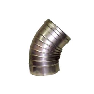 Ala Codo De Acero Inoxidable De 45&deg; Con 14 Alas