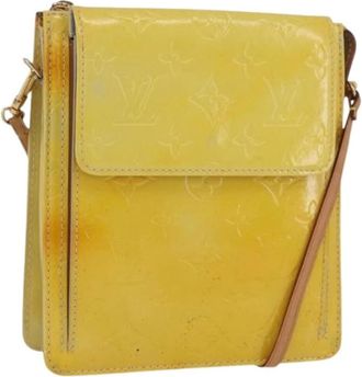 Louis Vuitton Pre-owned Cross Body Bags, female, Yellow, Size: ONE SIZE Pre-owned Vintage Cross Body Bag