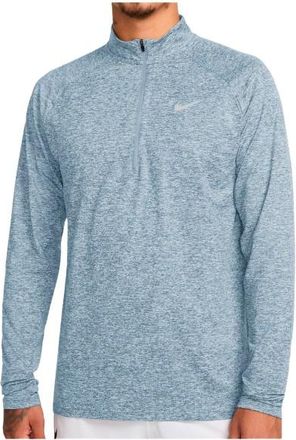Nike Stride Dri-Fit 1/2-Zip Midlayer Running Top Laufshirt f&uuml;r Herren | grau