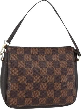 Louis Vuitton Pre-owned Mini Bag - Dames - Vintage Mini Tas - Bruin - ONE Size - Vintage