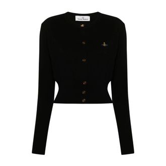Vivienne Westwood Truien & Vesten, Dames, Zwart, L, Vivienne Westwood Truien