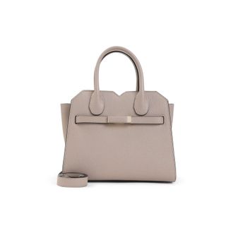 Valextra Sahara Calf Leather Milano Mini Handbag-Donna
