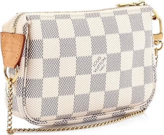 Louis Vuitton Pochette Accessoires Damier Mini clutch bag - Bianco