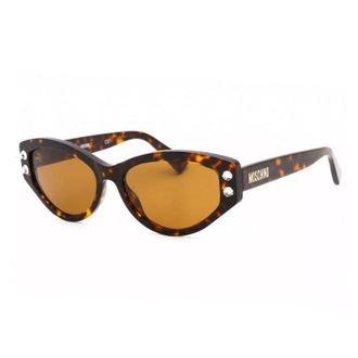Moschino Cat-Eye Tortoiseshell Sunglasses - Brown