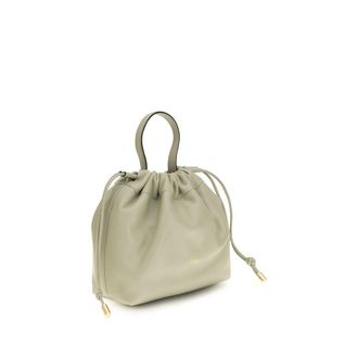 Chlo&eacute; Womens Gray Lamb Ovis Aries Shoulder Bag