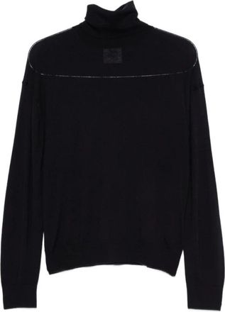 Semicouture Coltruien - Dames - Coltruien - Blauw - XS - Truien & Vesten
