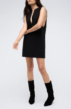 Kenneth Cole Vest Shift Dress in Black at Nordstrom Rack, Size Small