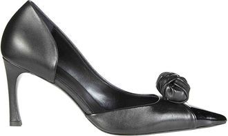 Rotate Knot Point Pumps In Leather