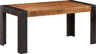 vidaXL Vidaxl - Escritorio De Madera Maciza De Teca 90x50x100 Cm