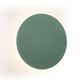 Netlighting Oregon Plus 30cm Flush Wall Lamp Green 780lm 3000K
