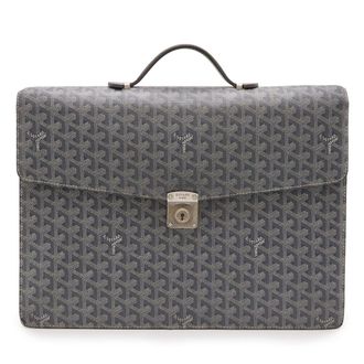 Goyard Business Bag Briefcase PVC Leather