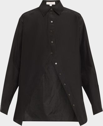 Michael Kors Portrait Collar Button Down Shirt