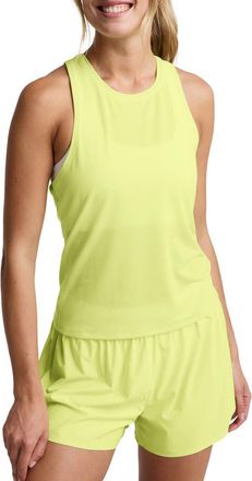 Beyond Yoga Breezeweight Performance Racerback Tank in Electric Lime at Nordstrom, Size X-Small