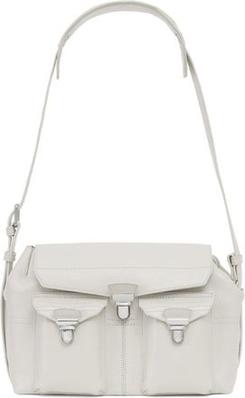 Christophe Lemaire medium Gear shoulder bag - unisex - Grained Leather - OS - Neutrals