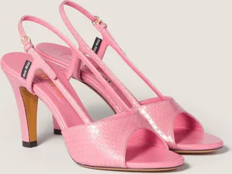 Miu Miu Ayers slingback sandals