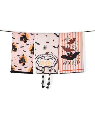 Tiramisu 3Pc Wicked Whimsy Artisan Kitchen Tea Towel Set