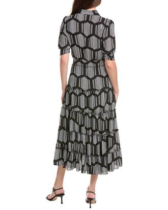 T Tahari Tiered Maxi Dress