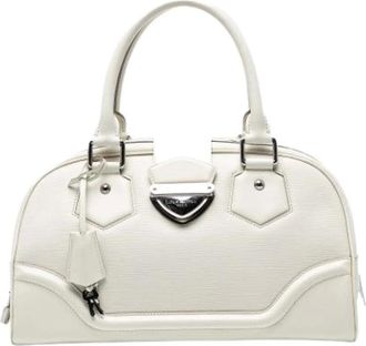 Louis Vuitton Pre-owned Handbags, female, White, Size: ONE SIZE Pre-owned Handbag
