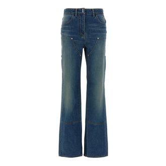 Givenchy Wide Leg Denim Jeans