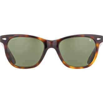 American Optical Saratoga 54mm Square Nylon Polarized in Tortoise - Gnn-P at Nordstrom