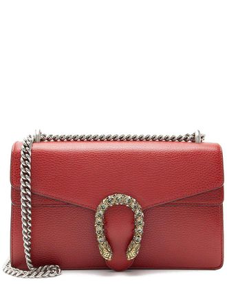 Gucci Leather Crystal Dionysus Medium Shoulder Bag (Authentic Pre-Loved)