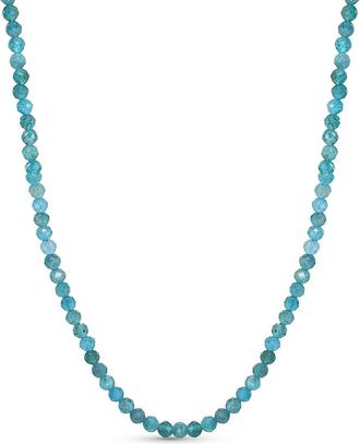 Jewelmak 14K Neon Apatite Necklace
