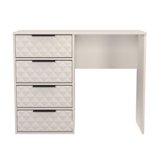 Lewis's Harlequin 4 Drawer Vanity in Kashmir Matt - Ready Assembled - Lewiss Home | TJ Hughes