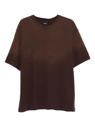 Axel Arigato Bubble Reverse round-neck T-shirt - Brown
