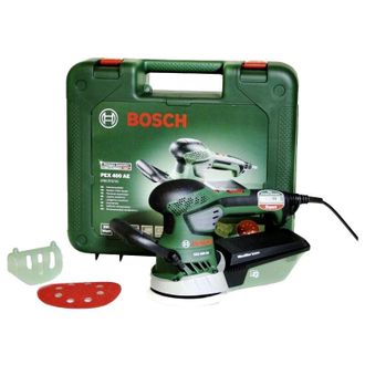Bosch Lijadora Exc&eacute;ntrica Pex 400 Ae - 350w - En Caja + Accesorios - 06033a4000