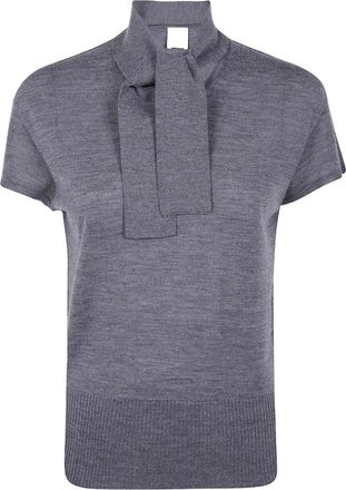 Mantù Maglione a maniche corte - Grigio