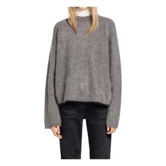The Garment Round-neck Knitwear, female, Gray, S, Roma Boyfriend Jumper