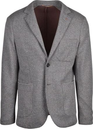 AT.P. CO Giacca Stondata - Heren - Blazers - Grijs - XL - Katoen - Jassen