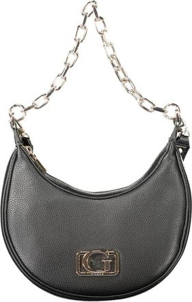 Guess Black Polyurethane Womens Womens Handbag