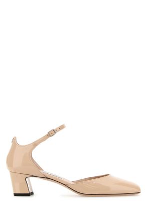 Jimmy Choo London Huidkleurige Pixie Pumps