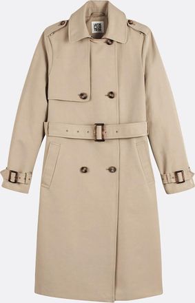 La Redoute Collections Trenchcoat met dubbele knoopsluiting