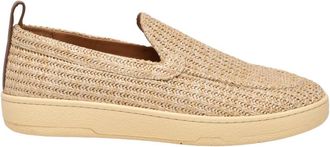Lanvin Mocassins van raffia - Heren - Loafers - Beige - 45 EU - Polyester - Schoenen