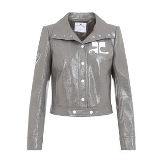 Courr&egrave;ges Donna, Giacche, Grigio, XS, new