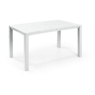 Keter Mesa De Jard&iacute;n Keter Outdoor De Resina Pl&aacute;stica Blanca Rectangular 147x90 Cms